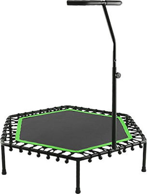 Fitness Trampolin Gymnastik Durchmesser 135cm mit Handgriff