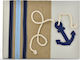 Baptism wish books anchor burlap anchor