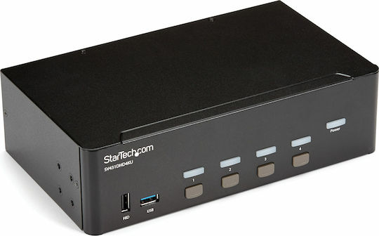 StarTech KVM & Data Switch SV431DHD4KU