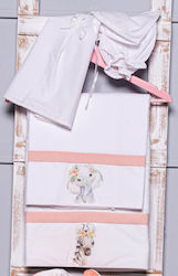 Idiokiro Elephant Christening Oilcloths 3 Pieces