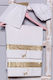 Idiokiro Christening Oilcloths Swan White-Gold 3 Pieces NO35-35900