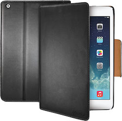 Celly Flip Cover Piele artificială Negru (iPad mini 1,2,3) WALLYT03