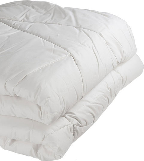 Vesta Home Πάπλωμα Ημίδιπλο Μάλλινο 190x230εκ. Pindos 350 Λeyko 350 GSM 12.5 togs