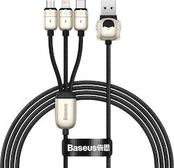 Baseus Tiger Geflochten USB zu Blitzschlag / Mi...