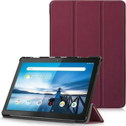 Trifold Flip Cover Synthetic Leather Burgundy (Galaxy Tab S6 Lite 10.4)