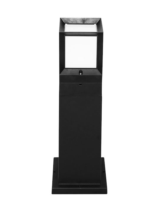 Heronia D-266 Outdoor Floor Lamp Small Post IP54 for E27 Socket Black