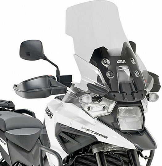Givi Motorcycle Windshield & Windscreen Transparent Visor for Suzuki V-Strom 650 1050 2020 D3117ST