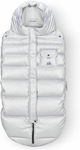 Cybex Platinum Winter Ποδόσακος Καροτσιού Arctic Silver με Fleece Επένδυση