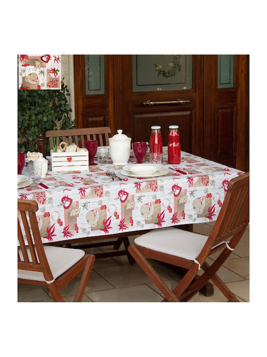Mc Decor Fustă Pătrată Rezistent la pete 334 Multicolor 140x140cm
