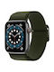 Spigen Fit Lite Curea Tesatura Kaki (Apple Watch 38/40/41mm) AMP02292