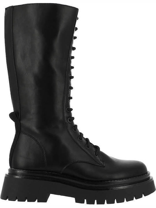 IQ Shoes Γυναικείες Μπότες Μαύρες