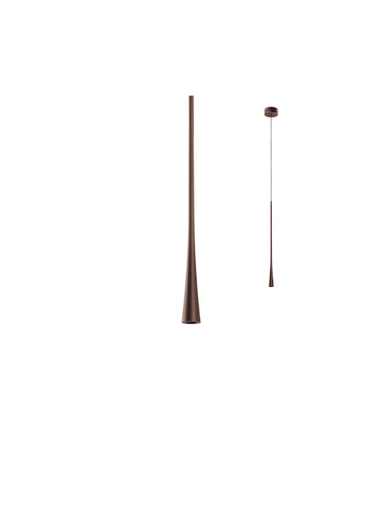 Redo Group ITO Pendant Lamp with Built-in LED Brown