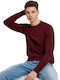 Bordeaux knitted sweater