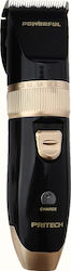 PriTech Машинка за подстригване Black/Gold RP-1501