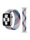 Wiwu Solo Loop M Strap Fabric Pink/Dark Blue/Lake Blue (Apple Watch 44/45/46mm/Ultra 49mm)