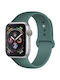 Wiwu One Color Λουράκι Σιλικόνης Pine Needle Green (Apple Watch 38/40/41mm)
