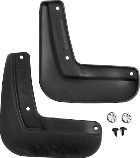 Novline Rear Car Mudguards Back for Kia Rio 5D 2017 2pcs 2pcs