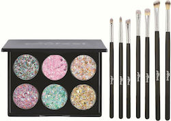 Popfeel 6 Colors Makeup Set #7 8pcs