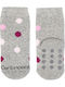 Carlomagno Rutschfeste Lange Kindersocken Gray