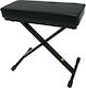 Gewa KB-30B Keyboard Bench Scaun Armonie Reglabil L60xW30xH55-68cm