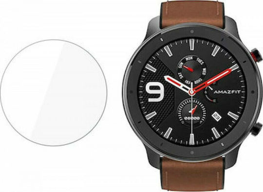 2.5D 0.3mm Gehärtetes Glas für das Amazfit GTR 47mm 1Stück