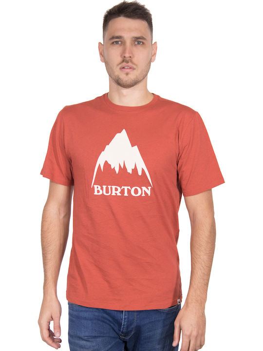 Burton Classic Mountain T-Shirt Orange