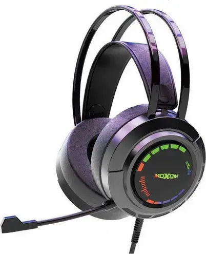 Moxom MX-EP32 Over Ear Gaming Headset with Connection 2x3.5mm / USB
