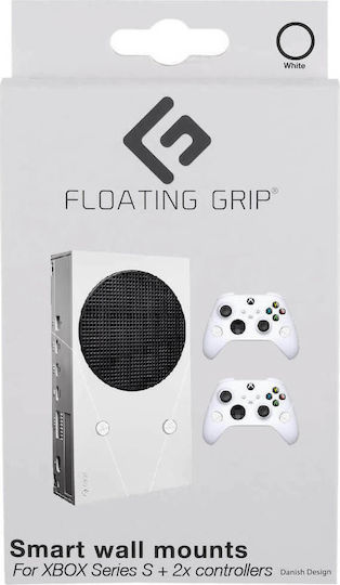 Floating Grip Wall Mount Bundle & 2x Controllers Βάση Φόρτισης για 2 χειριστήρια Xbox Series X/S Λευκή
