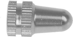 Valve Caps M-wave 519909 Multicolors Silver