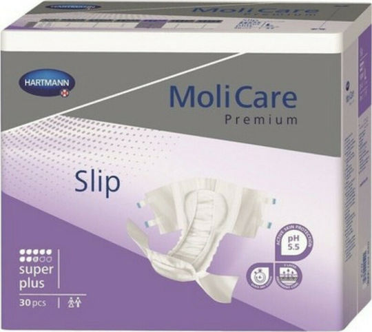 Hartmann Molicare Premium Slip Super Plus Scutece pentru incontinență Mare 3 x 30 bucăți Mare 90buc