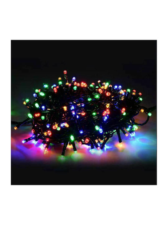 100 Weihnachtslichter LED 8für eine E-Commerce-Website in der Kategorie 'Weihnachtsbeleuchtung'. Mehrfarbig Elektrisch vom Typ Zeichenfolge mit Programmen