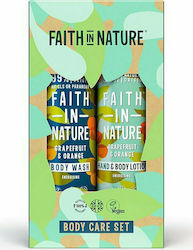 Faith in Nature Grapefruit & Orange Body Care Σετ Περιποίησης