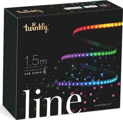 Twinkly Line LED Strip Power Supply 220V RGB Length 1.5m and 60 LEDs per Meter