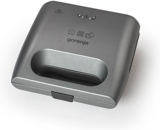 Gorenje SM703GCG Sandwich Maker for for 2 Sandwiches Sandwiches 700W Inox
