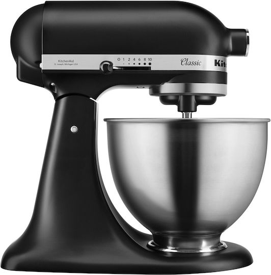 Classic Mixer Planetar 250W Cu Bol Inox 4.28lt Negru Mat