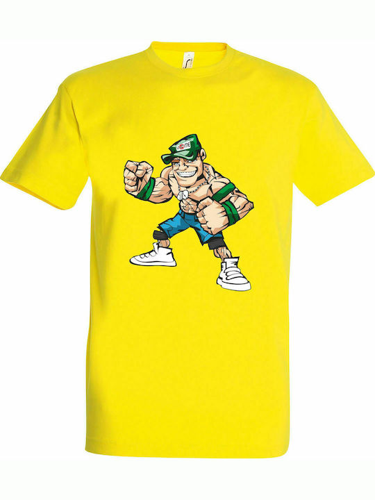 T-shirt Unisex " John Cena ", Lemon