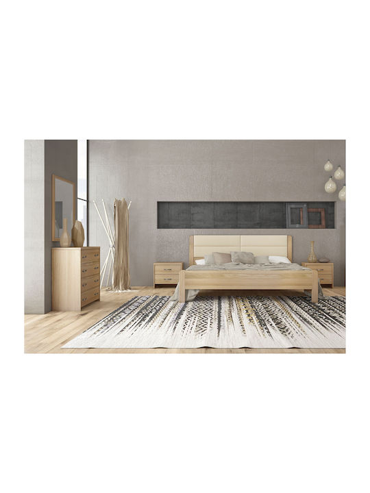 Σετ Комплект Спалня Ν45Δ Λάττε 150x200cm 5бр