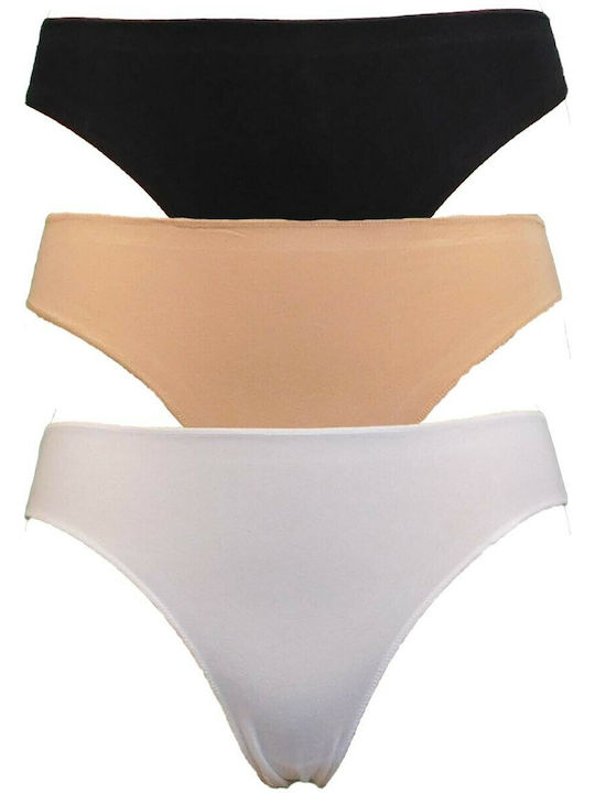 2nd Skin 0002 Γυναικεία Slip 3Pack χωρίς Ραφές ...