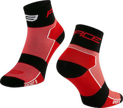 Force Ankle Cycling Socks Red Sport 3