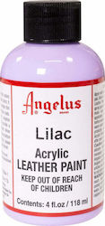 Angelus Acrylic Paint Vopsea acrilică Violet pentru Piele Lilac 118ml