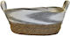 Decorative Basket Garden Wicker Paper 40x30x18cm 40cmx30cmx18cm 00.06.67320