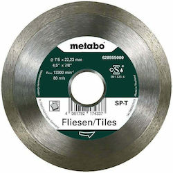 Metabo Diamond Tile Blade Cutting Disc Construction Materials Hole Diameter 115mm 1pcs