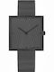 Jacques Lemans Design Collection Дамски Часовник 30мм Кварцов с Черна Метална Верижка