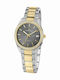 Jacques Lemans Derby Γυναικείο Ρολόι 30mm Μπαταρίας με Μεταλλικό Μπρασελέ