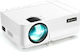 Vankyo Leisure D70T Projector HD Λάμπας LED με Ενσωματωμένα Ηχεία Λευκός