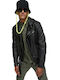 Duran Leather Jacket Black
