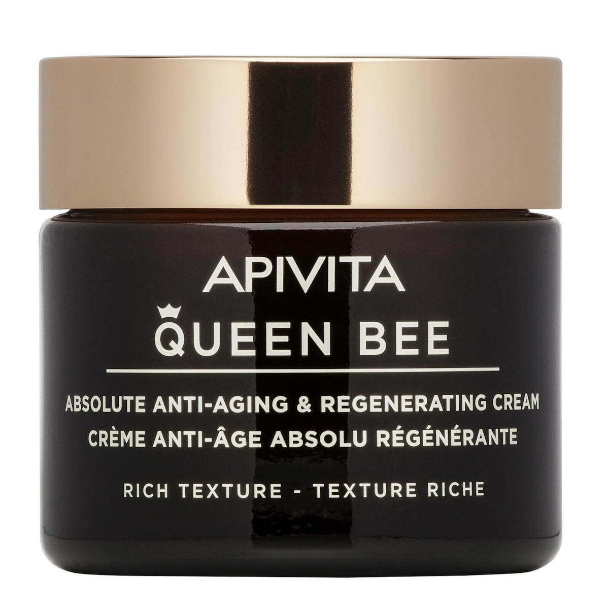 Apivita Queen Bee Absolute Anti Aging & Regenerating Rich Ενυδατική & Αντιγηραντική Κρέμα Προσώπου Ημέρας με Πανθενόλη 50ml