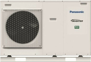 Panasonic Αντλία Θερμότητας 9kW Μονοφασική 55°C Monoblock