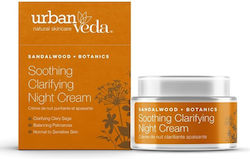 Urban Veda Soothing Clarifying Ενυδατική Κρέμα Νυκτός 50ml Urban Veda Soothing Clarifying Ενυδατική Κρέμα Νυκτός 50ml