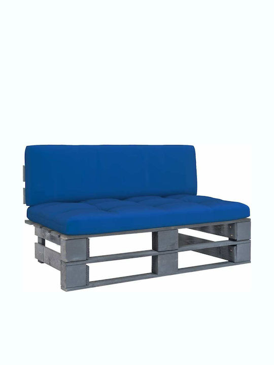 Zweisitziges Sofa Außenbereich aus Paletten mit...